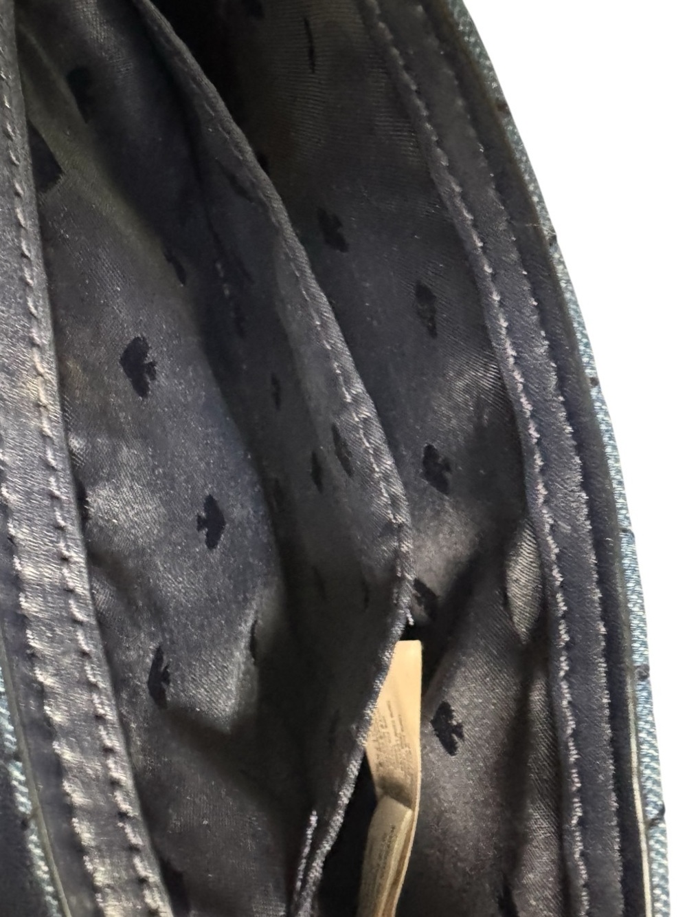 Kate Spade Mini Emelyn Quilted Denim Crossbody Bag - Picture 14 of 17